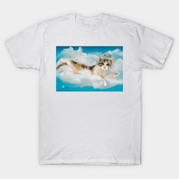 Sushi in Clouds T-Shirt by starblueshell